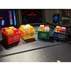 Original Boeing 737 Airbus A320 EGPWS Warning Sound Simulator Warns Commercial Aircraft Route Pilot Crew Auto-Schlüsselanhänger