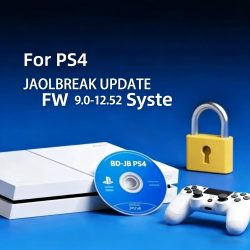 Ultimative PS4 All-in-One Jailbreak Gold Disc Boootable Eject Payload für Firmware 9.0-12.52 Homebrew & Backup-Spiele Jailbreak Disc