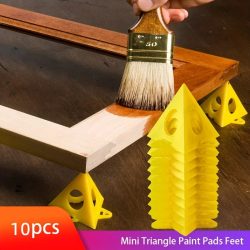 10 Stück Pyramidenständer Malerständer Mini-Kegel-Farbständer für Leinwand und Türerhöhungen unterstützen die Gemäldepyramiden