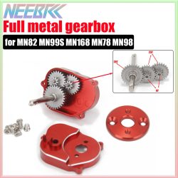 Vollmetallgetriebe für 1/12 RC Crawler Car MN82 MN99S MN168 MN78 MN98 LC79 280 370 Bürstenmotor Upgrade-Teile