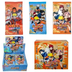 KAYOU Original Naruto Karten Uzumaki Sasuke Ninja-Spiel Sammelkarten Seltene Karten Box Flash-Karten KaYou Naruto Box Spielzeug Geschenk
