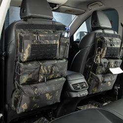Multifunktionaler Gepäck-Organizer und Aufbewahrungstasche, taktische Aufbewahrungstasche für Autositze, hängende Rücksitztasche