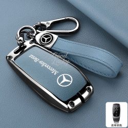 Auto-LOGO Kratzfeste Smart-Key-Schutzhülle für Mercedes Benz A B C E S Klasse C200 C300 E350 E260L W205 CLA CLS GLA GLC GLE GLS