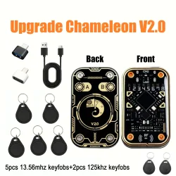 Neuer Chameleon Ultra kontaktloser Smartcard-Emulator, kompatibel mit NFC Read Writer RFID Smart Chip ID IC Reader Tag Copyer