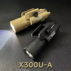 Neue X300U-A Multifunktionale Taktische Lampe: Passend für 20mm-Schiene, für Airsoft-Spielzeugwaffen, Jagd, CS-Wettkämpfe & Kriegsspiele