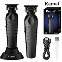 Kemei KM-2299 Herren-Haarschneidemaschine, professioneller elektrischer Haarschneider, wiederaufladbarer USB-Friseurschneider, elektrischer Haarschneider für Herren
