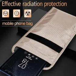 Faraday Handyhülle Anti-Tracking Anti-Spionage GPS RFID Signalblockierende Tasche Sicherheitsbeutel Faraday-Tasche für Mobiltelefone