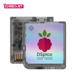 Chiscart Transparenter Mattierter MicroUSB DSpico Spiele-Reader RP2040 16 MBit Kompatibel mit NDS NDSL DSi 3DS Konsolen