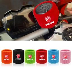 Racing Tank Socke Motorrad Frontflüssigkeit Öl Bremse Kupplung Reservoir Socke für Ducati Monster Panigale Superleggera V4 V2 Scrambler