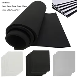 1 Stück Dicke 1 mm2 mm3 mm5 mm10 mm Eva-Schaumstoffplatten Schallabsorbierendes Lärm Spone Foam Craft Eva-Blätter Handgefertigtes Modellbaumaterial
