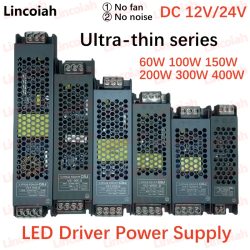 DC 12V 24V LED Netzteil AC190-240V Mute Beleuchtung Transformatoren 60W 100W 200W 300W 400W LED Licht Treiber Power Adapter