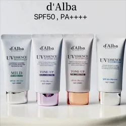 Koreanische D'alba UV Essenz Whitening White Truffle Sonnencreme SPF50+ Feuchtigkeitsspendend Leicht Erfrischend Sanfte Sonnenschutzpflege