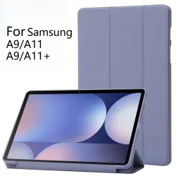 Für Samsung Galaxy Tab A9 A11 2026 8,7/11 Zoll ? Faltbarer Ständer PU-Leder Coque Tablet-Hülle, Kompatibel mit 8,7