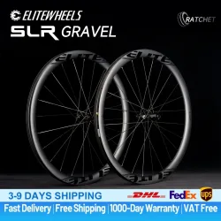 ELITEWHEELS SLR GRAVEL Carbon-Laufradsatz Ratschensystem 36T Scheibenbremse Cyclocross 700C Räder Center Lock