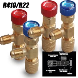 4/2/1PCS R410A R22 1/4 