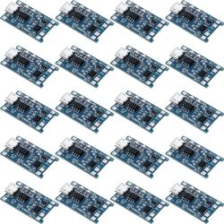 10 stücke 5V 1A 18650 Lithium-Batterie Lade Board TP4056 Lithium Lade Mini/Micro USB Typ C Lade modul Mit Schützen