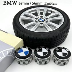 4 Stück 56mm 68mm Auto-Radnabenkappen für BMW E46 E90 F10 F30 E87 F20 G20 E60 E39 E92 F11 F31 E61 F25 X3 X5 Externe Zubehörteile
