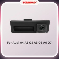 Bonroad 170 grad auto rückfahr kamera für audi a4 b8 q3 q5 a5 a8 s5 a3 a6 c7 a7 volkswagen parken backup kofferraum griff kamera