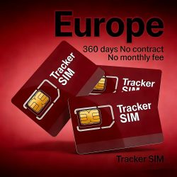 Europa 4G SIM-Karte für GPS-Tracker, ohne Vertrag, 360MB/500MB 360 Tage LTE Cat1 M2M Roaming, für TK303F ST-902 C08 usw.