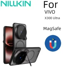 Nillkin für VIVO X300 Ultra 5G Hülle, magnetischer Camshield-Objektivschutz, MagSafe-Kamera mit Ständer, 360°-Rückseitenabdeckung