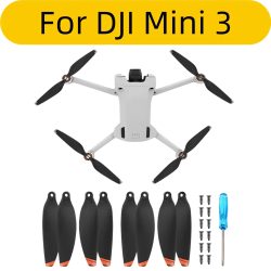8X Präzise & Flexible Propeller für DJI Mini 3/3 Pro ? Ersatz-Flügel, Leichtgewichtige Ventilatoren, Ersatzteile, Drohnenzubehör