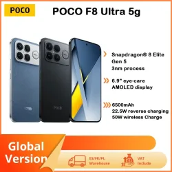 Poco F8 Ultra Super Smartphone 6,85-Zoll AMOLED 120Hz Snapdragon8 Elite Gen5 Kabelloses Laden 50W