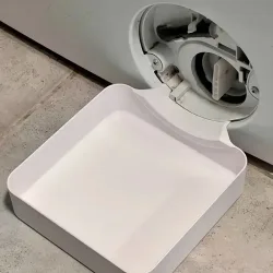 Abtropfschale für Waschmaschine, wasserdichte Auffangschale für Trommelwaschmaschine, Bodenschutz
