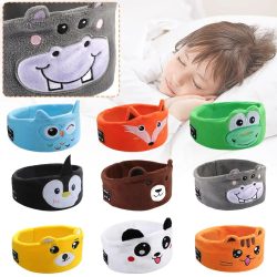 Bluetooth Musik Stirnband Bluetooth V 5,0 Chip Tier Kinder Stirnband Maske Lautsprecher Schlaf Kopfhörer dünn Bluetooth Wireless C1F9