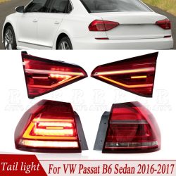 Für VW Passat B6 Limousine 2016-2018 Auto Rücklicht Montage Rücklicht Bremse Hinten Licht Blinker Licht Rückfahr lampe Nebel Licht