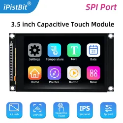 3,5 Zoll SPI TFT LCD Bildschirm Farbiges IPS Kapazitives Touch-Display-Modul ST7796 320*480 IPS Für Esp32 & Arduino