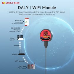 DALY100 BALANCE Zubehör Summer Heizmodul Schlüsselschalter WIFI RS485 UART CANBUS Bluetooth RS485 3.0 4.3 LCD-Display