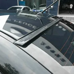 Universeller Auto-Heckspoiler, DIY-Kofferraumlippe im Carbon-Fiber-Stil für individuelle Fahrzeugmodifikationen