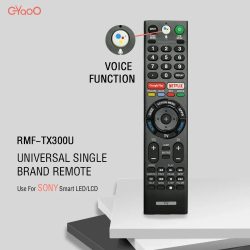 RMF-TX310E Sprachfernbedienung RMF-TX200P Ersatz für Sony 4K Ultra HD Smart LED TV KDL-50W850C XBR-43X800E RMF-TX300E