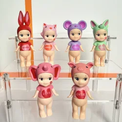 Mini-Engel ?Kuss?-Serie Blindbox Niedliche Figuren ? Schreibtischdekoration, Auto-Armaturenbrett-Dekorationen, Geburtstags- und Weihnachtsgeschenke