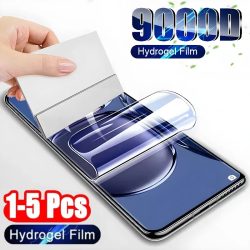 Hydrogel-Folie 1-5 Stück Displayschutzfolie für Samsung S23 S20 S21 S22 Plus Ultra Note 20 9 10 Plus A52S A30 A53 A51 A50 A21S