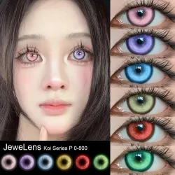 JeweLens, JeweLens Cosplay Myopie Corlor Kontaktlinsen Anime Schüler 6 Monate 1 Paar Halloween Niedliche Augenlinsen