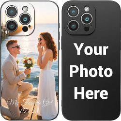 Benutzerdefinierte matte Hülle für iPhone 17 16 15 14 13 12 11 Pro Max Mini SE XS XR 7 8 Plus DIY personalisierte Foto Bild Soft Cover Funda