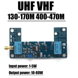 80W UHF VHF RF Power Verstärker Bord Transceiver Umwandlung KITS FÜR RA30H4047M RA60H4047M Ham Radio Walkie-talkie 130-170M 433M