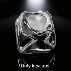 ?Ein Schlüsselstück?Venom Liquid Metal galvanisierte Tastenkappen, Galvanisierungsprozess, grenzüberschreitendes ABS-Material?