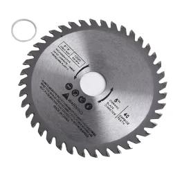 5 Zoll 125mm Trennscheibe Mini-Kreissägeblatt für Holz, Kunststoff, Metall, rotierende Hartmetall-Schneidwerkzeuge, 40 Zähne, 12000 U/min max.