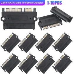 Sata männlich zu weiblich power data converter 22pin power data adapter sata zu sata konverter sata zu sata adapter