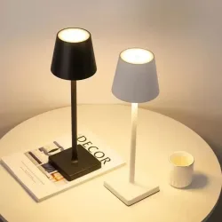 Wiederauf ladbare LED Tisch lampe Touch-Schalter 3 Ebenen dimmbare Schreibtisch leuchten Bar Club Dinner kreative dekorative Umgebungs beleuchtung