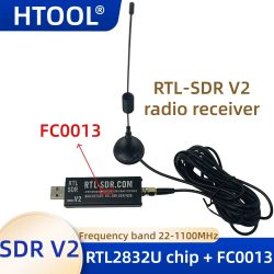 SDR Funkempfänger RTL2832U RTL-SDR Chip-Empfänger mit FC0013 Tuner Bandbreite 22-1100MHz