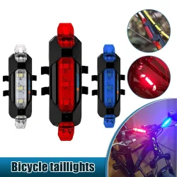 Fahrrad Rücklicht USB Aufladbare Mountainbike Rücklicht Wasserdichte Fahrrad Licht Warnung Laterne Fahrrad Lampe