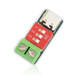 Typ-C PD QC Trigger DC 5V-20V Einstellbare Spannung Power Modul Zifferblatt Einstellung Spannung Schnelle lade Decoy Modul