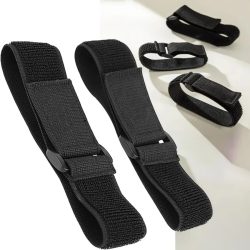 5 Stück elastische Kabelbinder mit Klettverschluss, umgekehrte Schnalle, Stretch-Verschluss, Kabelbinder, Nylon-Verlängerungsgurt, Kabelwickel-Organizer