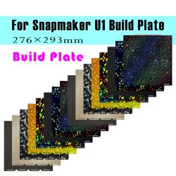 Hochleistungs-Heizplatte 270x270mm für Snapmaker U1 Bauplatte PEI Wabenstruktur Glatt PEO PET Farbige 3D-Drucker Druckplatte