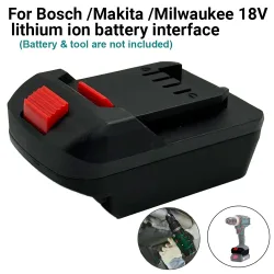 Adapter für Lidl Parkside X20V Li-Ionen-Werkzeuge für Milwaukee/Bosch/Makita 18V Li-Ionen-Akku-Adapter Elektrowerkzeug-Zubehör