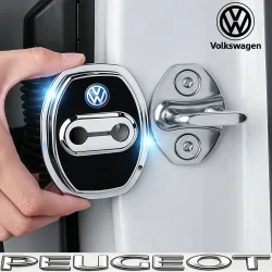 4 Stück Silikon-Türschloss-Schutzabdeckungen für VW Golf Tiguan T-Roc Polo Passat ID.4 T-Cross ID.3 Taigo ID.7 Atlas Beetle
