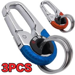 Schlüsselanhänger-Schnalle für Männer, Edelstahl-Schlüsselanhänger, Schlüsselanhänger, Haken, Outdoor-Karabiner, Klettern, Schlüsselanhänger-Zubehör